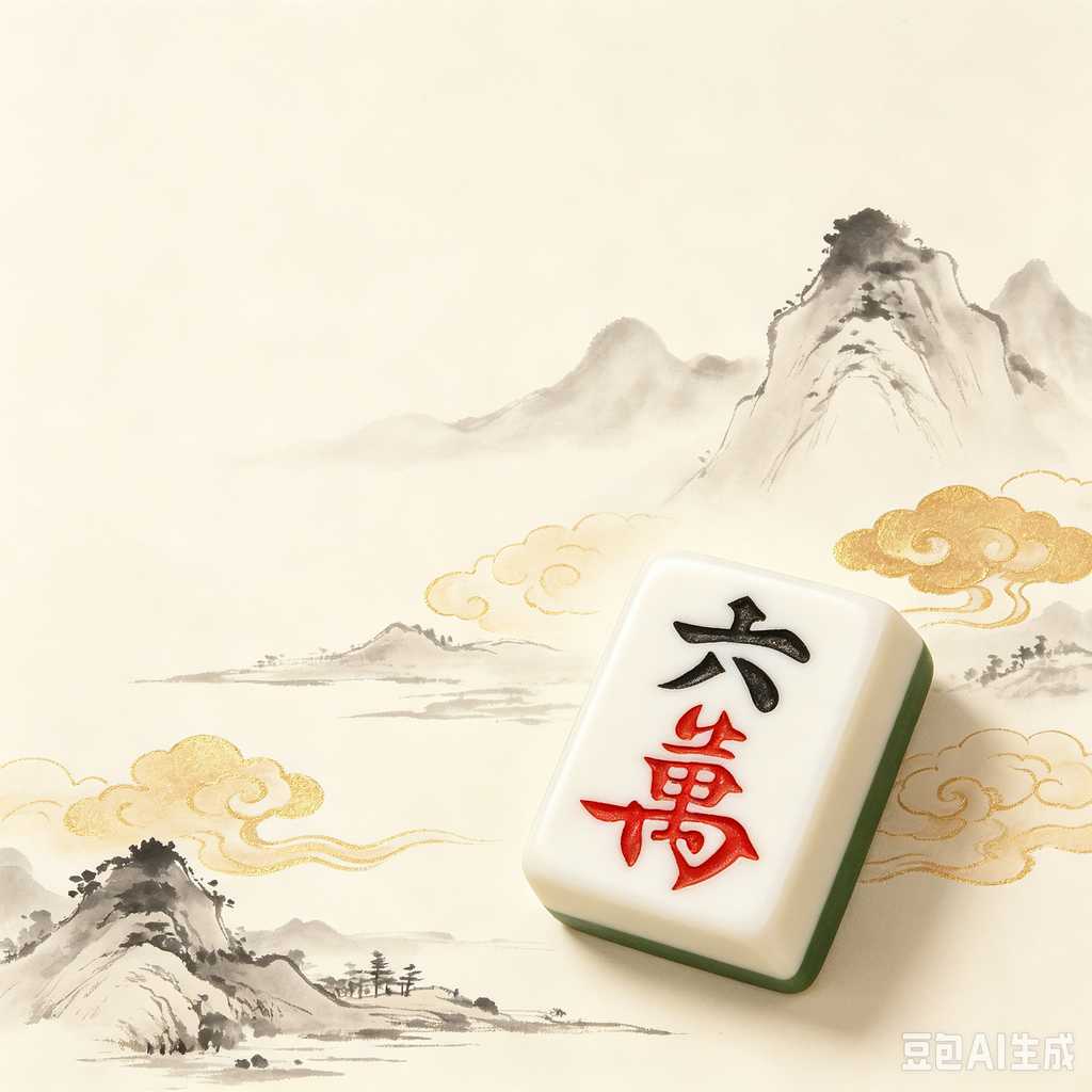 metallic finish mahjong set